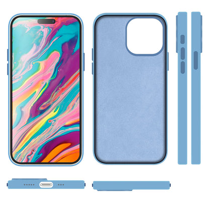 NALIA Magnet Silikonhülle für iPhone 15 Pro Max – MagSafe kompatibel & Liquid Silicone – SLIQ (Soft-Touch Schutz & Mikrofaser Innen) – Marke aus Berlin