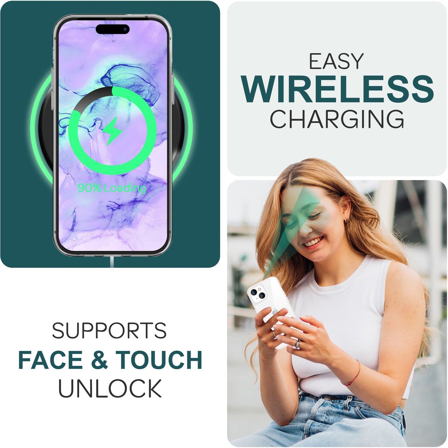 NALIA 360° Hülle für iPhone 15 Plus – Vorne & Hinten Schutz – 360GUARD (Full-Body Case) – Marke aus Berlin