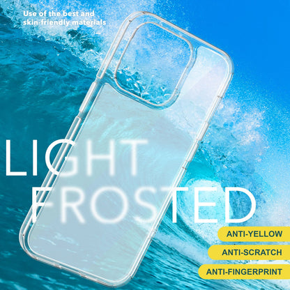 NALIA Matt-Transparentes Case für iPhone 15 – Milchglas-Optik & Anti-Fingerprint – NYTE (Stoßfest, Harte Rückseite & Silikon Bumper) – Marke aus Berlin