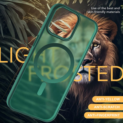 NALIA Magnet-Case für iPhone 15 Plus – Matt-Transparent & MagSafe Kompatibel – MATTEX (Rutschfest, Stoßfest & Anti-Fingerabdruck) – Marke aus Berlin