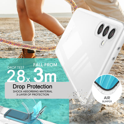 NALIA Handykette für Samsung Galaxy S24 Plus – Transparentes Hybrid-Case & Band – HANGIT PRO (Anti-Gelb Rückseite & Verstellbar) – Marke aus Berlin
