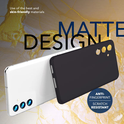 NALIA Ultra Slim Hardcase für Samsung Galaxy S24 – Matt & 0.3mm Dünn – PHANTOM (Dünnes Cover & Kamera-Vollschutz) – Marke aus Berlin