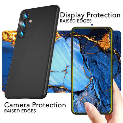 NALIA Ultra Slim Hardcase für Samsung Galaxy S24 – Matt & 0.3mm Dünn – PHANTOM (Dünnes Cover & Kamera-Vollschutz) – Marke aus Berlin