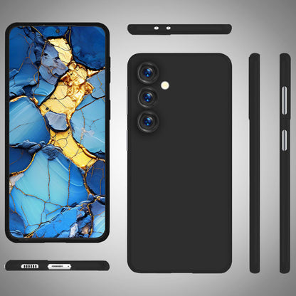 NALIA Ultra Slim Hardcase für Samsung Galaxy S24 – Matt & 0.3mm Dünn – PHANTOM (Dünnes Cover & Kamera-Vollschutz) – Marke aus Berlin