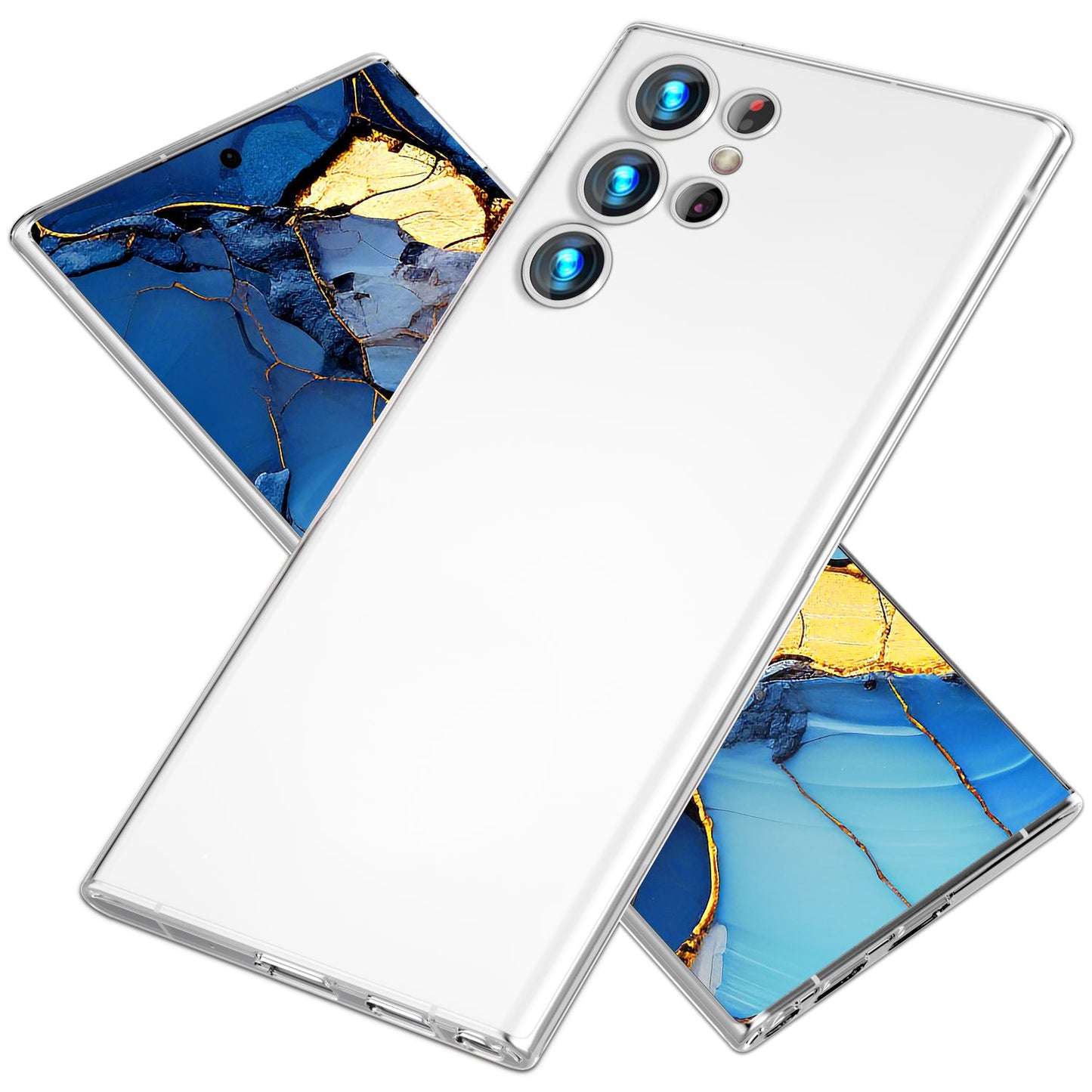 NALIA Ultra Slim Hardcase für Samsung Galaxy S24 Ultra – Matt & 0.3mm Dünn – PHANTOM (Dünnes Cover & Kamera-Vollschutz) – Marke aus Berlin