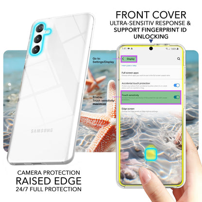 NALIA 360° Hülle für Samsung Galaxy S24 Plus – Vorne & Hinten Schutz – 360GUARD (Full-Body Case) – Marke aus Berlin