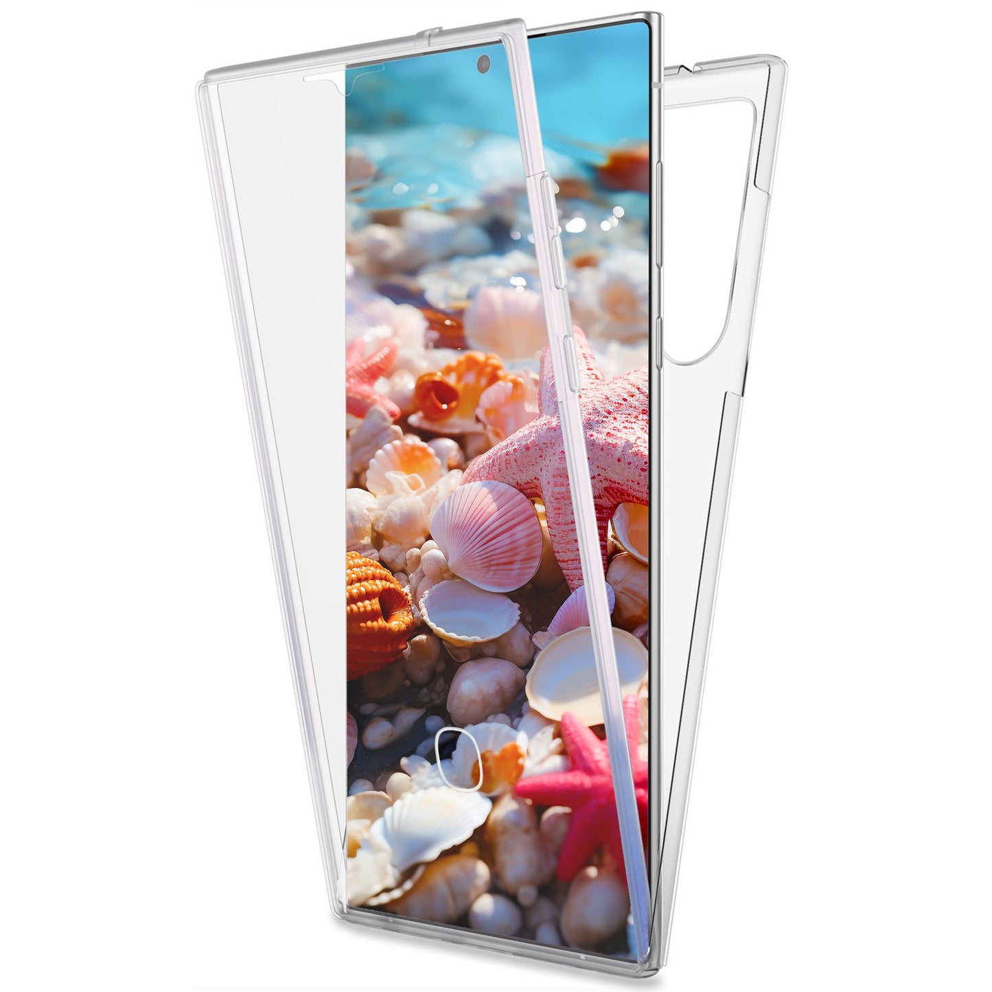 NALIA 360° Hülle für Samsung Galaxy S24 Ultra – Vorne & Hinten Schutz – 360GUARD (Full-Body Case) – Marke aus Berlin