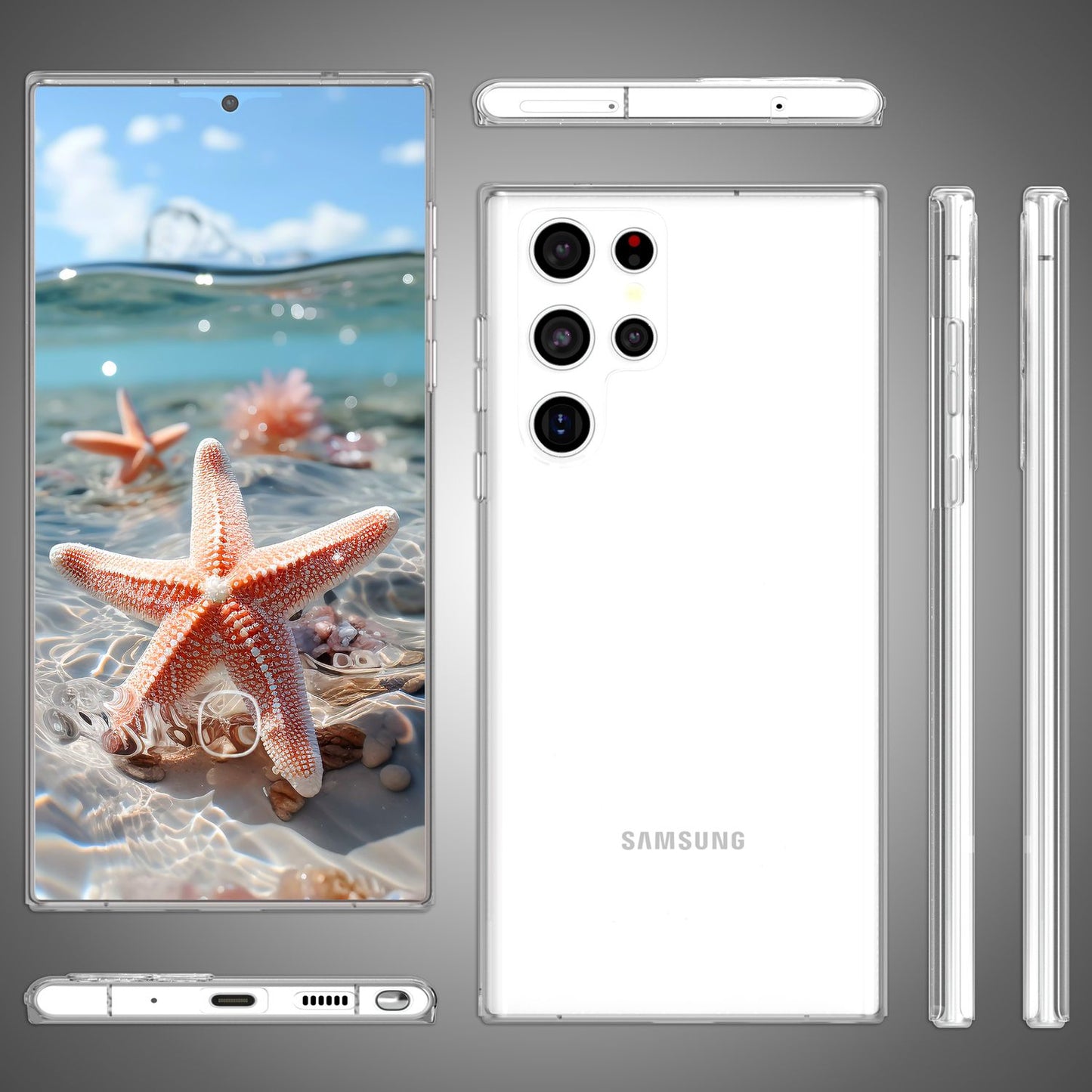NALIA 360° Hülle für Samsung Galaxy S24 Ultra – Vorne & Hinten Schutz – 360GUARD (Full-Body Case) – Marke aus Berlin