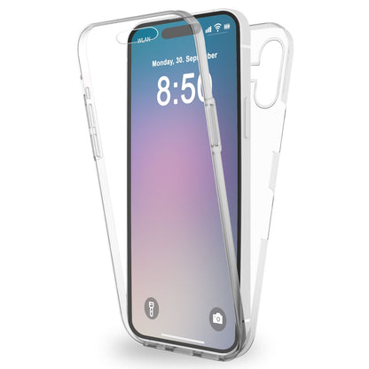 NALIA 360° Hülle für iPhone 16 – Vorne & Hinten Schutz – 360GUARD (Full-Body Case) – Marke aus Berlin