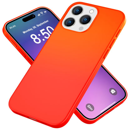 NALIA Neon Silikonhülle für iPhone 16 Pro – Soft-Touch & Signal-Neon – NEONSHOCK (Matte Schutzhülle) – Marke aus Berlin