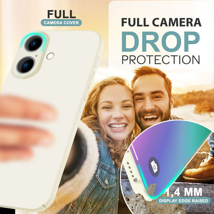 NALIA Ultra Slim Hardcase für iPhone 16 – Anti-Fingerabdruck & 0.5mm Dünn – PUREFIT (Matt & Leicht) – Marke aus Berlin