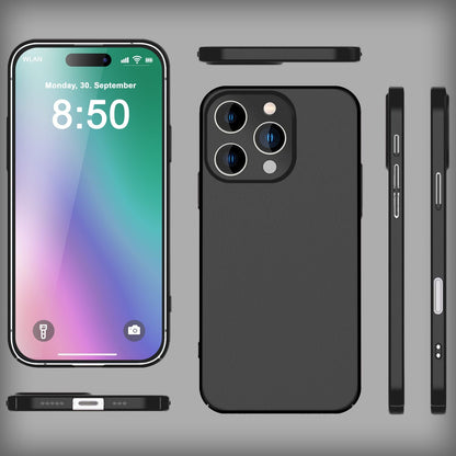 NALIA Ultra Slim Hardcase für iPhone 16 Pro – Anti-Fingerabdruck & 0.5mm Dünn – PUREFIT (Matt & Leicht) – Marke aus Berlin