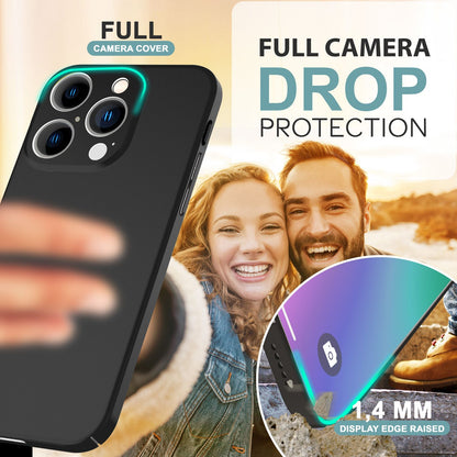 NALIA Ultra Slim Hardcase für iPhone 16 Pro Max – Anti-Fingerabdruck & 0.5mm Dünn – PUREFIT (Matt & Leicht) – Marke aus Berlin