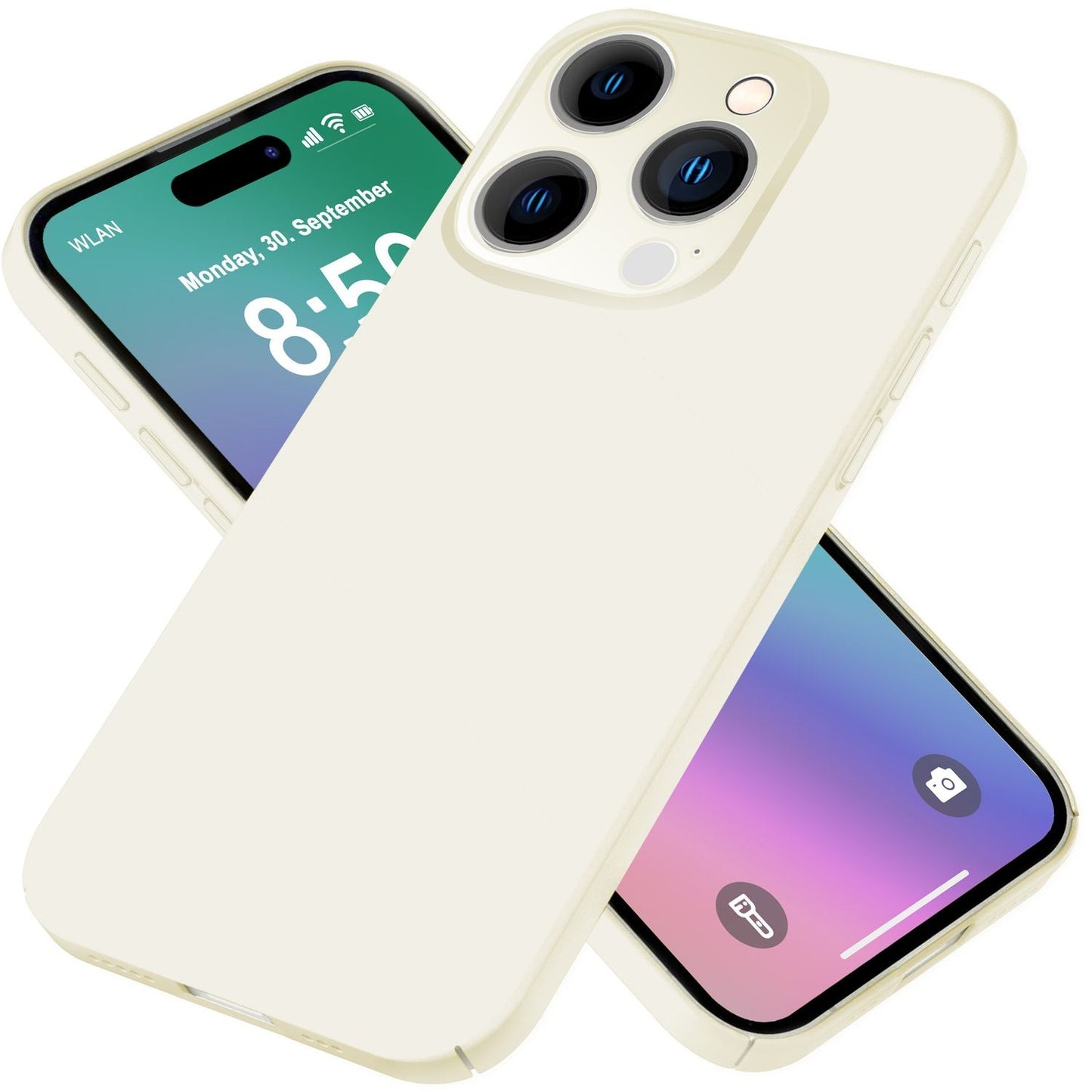 NALIA Ultra Slim Hardcase für iPhone 16 Pro Max – Anti-Fingerabdruck & 0.5mm Dünn – PUREFIT (Matt & Leicht) – Marke aus Berlin