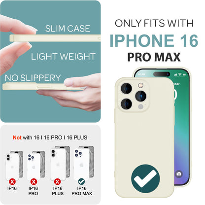 NALIA Ultra Slim Hardcase für iPhone 16 Pro Max – Anti-Fingerabdruck & 0.5mm Dünn – PUREFIT (Matt & Leicht) – Marke aus Berlin
