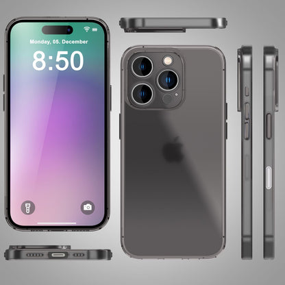 NALIA Ultra Slim Hardcase für iPhone 16 Pro Max – Matt-Transparent & 0.3mm Dünn – PHANTOM (Dünnes Cover & Kamera-Vollschutz) – Marke aus Berlin