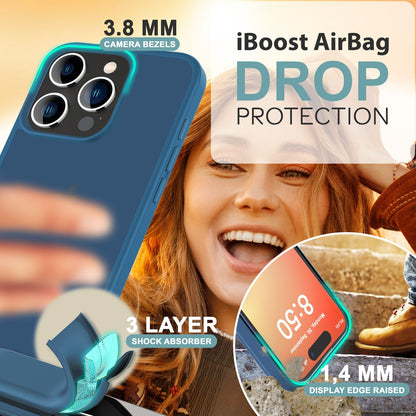 NALIA Matte Handyhülle für iPhone 16 Pro Max – Stoßfester Silikon-Rahmen & Semi-Transparent – FUZION (Anti-Fingerprint Case) – Marke aus Berlin