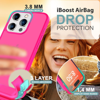 NALIA Matte Handyhülle für iPhone 16 Pro Max – Stoßfester Silikon-Rahmen & Semi-Transparent – FUZION (Anti-Fingerprint Case) – Marke aus Berlin