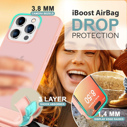 NALIA Matte Handyhülle für iPhone 16 Pro Max – Stoßfester Silikon-Rahmen & Semi-Transparent – FUZION (Anti-Fingerprint Case) – Marke aus Berlin