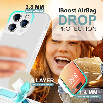 NALIA Matte Handyhülle für iPhone 16 Pro Max – Stoßfester Silikon-Rahmen & Semi-Transparent – FUZION (Anti-Fingerprint Case) – Marke aus Berlin