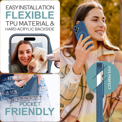 NALIA Magnet-Case für iPhone 16 – Matt-Transparent & MagSafe Kompatibel – MATTEX (Rutschfest, Stoßfest & Anti-Fingerabdruck) – Marke aus Berlin