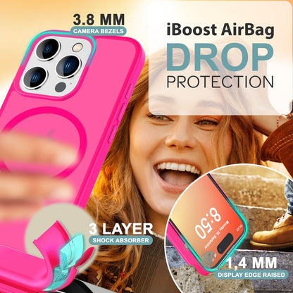 NALIA Magnet-Case für iPhone 16 Pro Max – Matt-Transparent & MagSafe Kompatibel – MATTEX (Rutschfest, Stoßfest & Anti-Fingerabdruck) – Marke aus Berlin
