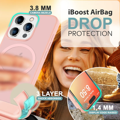 NALIA Magnet-Case für iPhone 16 Pro Max – Matt-Transparent & MagSafe Kompatibel – MATTEX (Rutschfest, Stoßfest & Anti-Fingerabdruck) – Marke aus Berlin