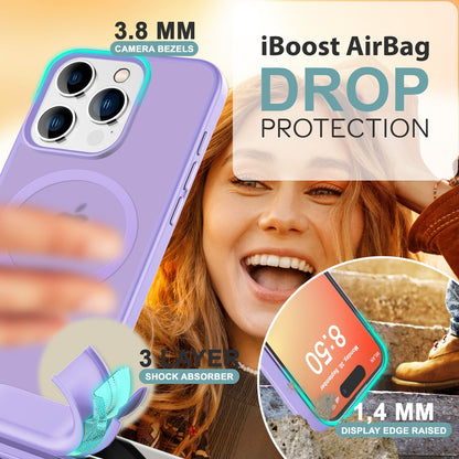 NALIA Magnet-Case für iPhone 16 Pro Max – Matt-Transparent & MagSafe Kompatibel – MATTEX (Rutschfest, Stoßfest & Anti-Fingerabdruck) – Marke aus Berlin