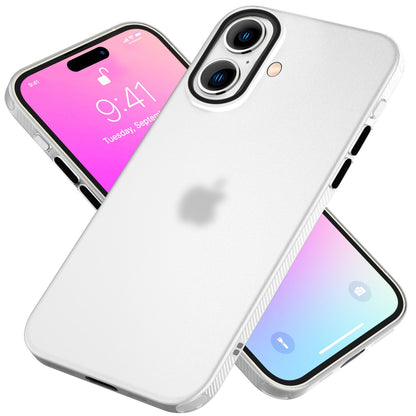 NALIA Silikonhülle für iPhone 16 – Matt & Griffig Soft-Touch – ASTRON (Flexibles TPU Case & Stoßfest) – Marke aus Berlin