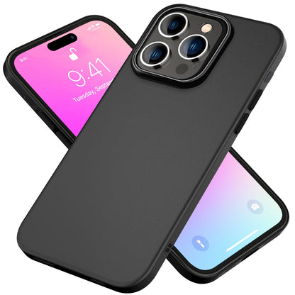 NALIA Silikonhülle für iPhone 16 Pro – Matt & Griffig Soft-Touch – ASTRON (Flexibles TPU Case & Stoßfest) – Marke aus Berlin