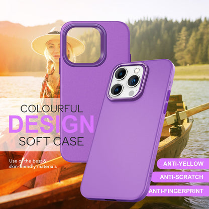 NALIA Silikonhülle für iPhone 16 Pro – Matt & Griffig Soft-Touch – ASTRON (Flexibles TPU Case & Stoßfest) – Marke aus Berlin