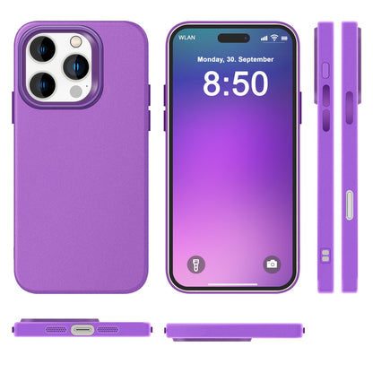 NALIA Silikonhülle für iPhone 16 Pro – Matt & Griffig Soft-Touch – ASTRON (Flexibles TPU Case & Stoßfest) – Marke aus Berlin