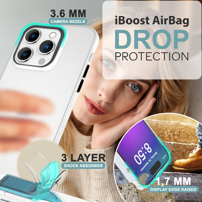 NALIA Silikonhülle für iPhone 16 Pro – Matt & Griffig Soft-Touch – ASTRON (Flexibles TPU Case & Stoßfest) – Marke aus Berlin