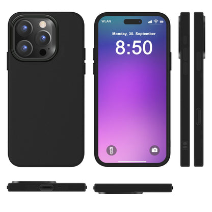 NALIA Silikonhülle für iPhone 16 Pro Max – Matt & Griffig Soft-Touch – ASTRON (Flexibles TPU Case & Stoßfest) – Marke aus Berlin