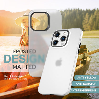 NALIA Silikonhülle für iPhone 16 Pro Max – Matt & Griffig Soft-Touch – ASTRON (Flexibles TPU Case & Stoßfest) – Marke aus Berlin