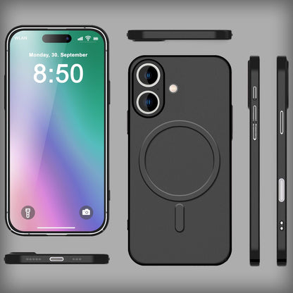 NALIA Ultra-Slim Hardcase für iPhone 16 – MagSafe kompatibel & 0.3mm Dünn – THINIX (Mattes & Schlankes Case) – Marke aus Berlin
