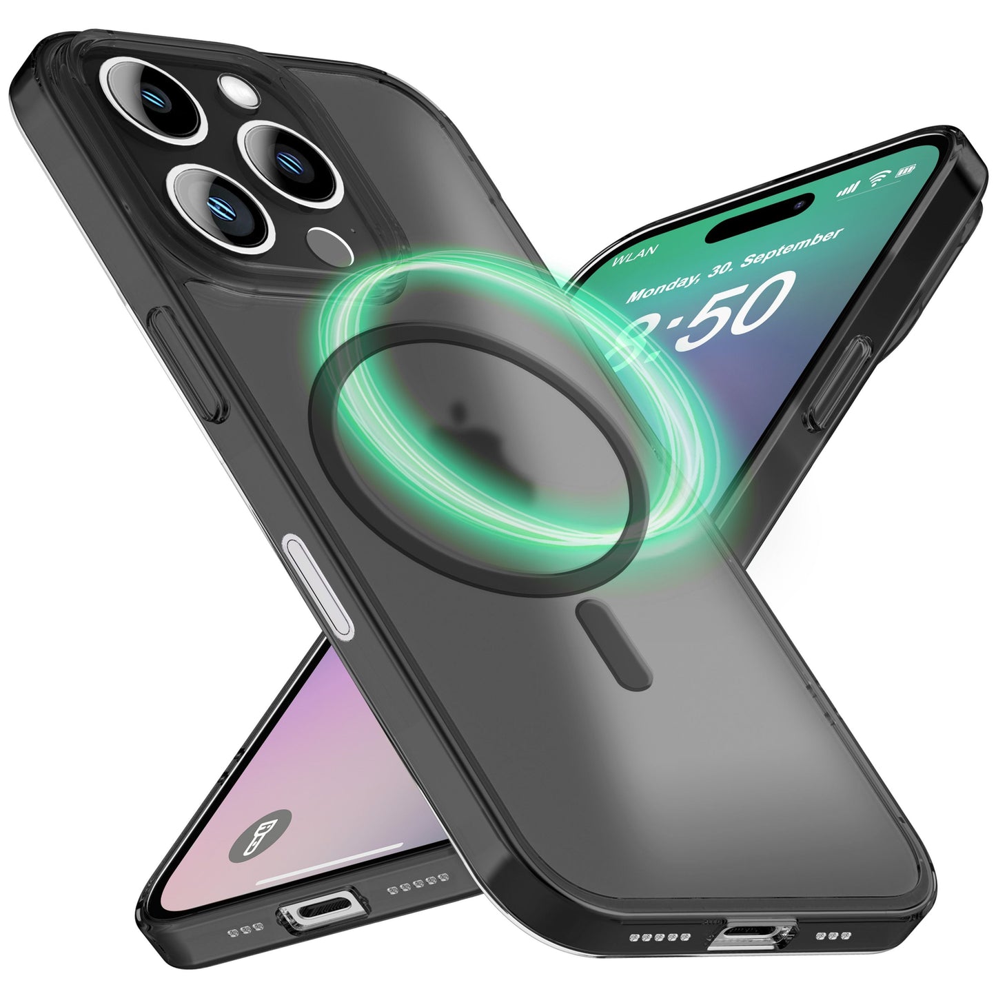 NALIA Ultra-Slim Hardcase für iPhone 16 Pro – MagSafe kompatibel & 0.3mm Dünn – THINIX (Mattes & Schlankes Case) – Marke aus Berlin