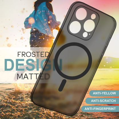 NALIA Ultra-Slim Hardcase für iPhone 16 Pro – MagSafe kompatibel & 0.3mm Dünn – THINIX (Mattes & Schlankes Case) – Marke aus Berlin