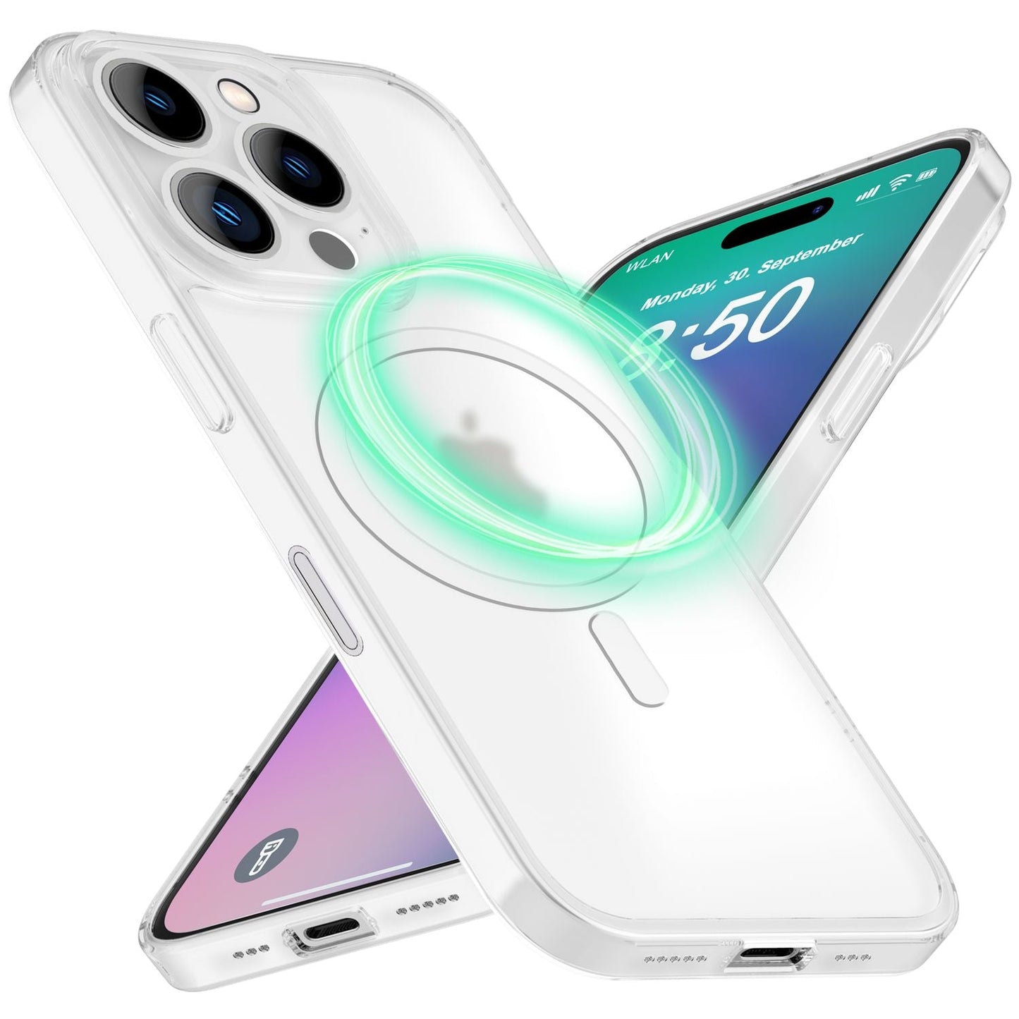 NALIA Ultra-Slim Hardcase für iPhone 16 Pro – MagSafe kompatibel & 0.3mm Dünn – THINIX (Mattes & Schlankes Case) – Marke aus Berlin