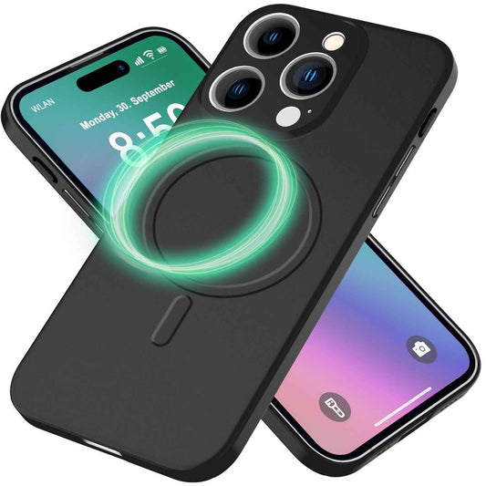 NALIA Ultra-Slim Hardcase für iPhone 16 Pro Max – MagSafe kompatibel & 0.3mm Dünn – THINIX (Mattes & Schlankes Case) – Marke aus Berlin