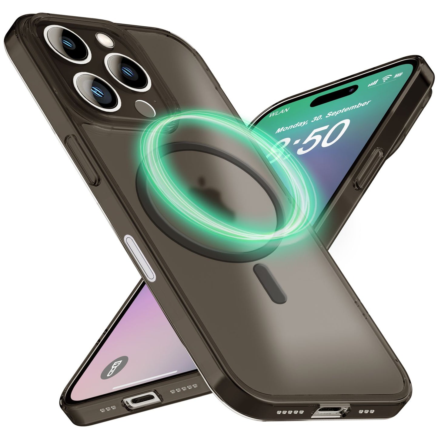 NALIA Ultra-Slim Hardcase für iPhone 16 Pro Max – MagSafe kompatibel & 0.3mm Dünn – THINIX (Mattes & Schlankes Case) – Marke aus Berlin