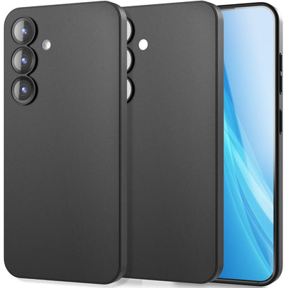 NALIA Ultra Slim Hardcase für Samsung Galaxy S25 Plus – Matt & 0.3mm Dünn – PHANTOM (Dünnes Cover & Kamera-Vollschutz) – Marke aus Berlin