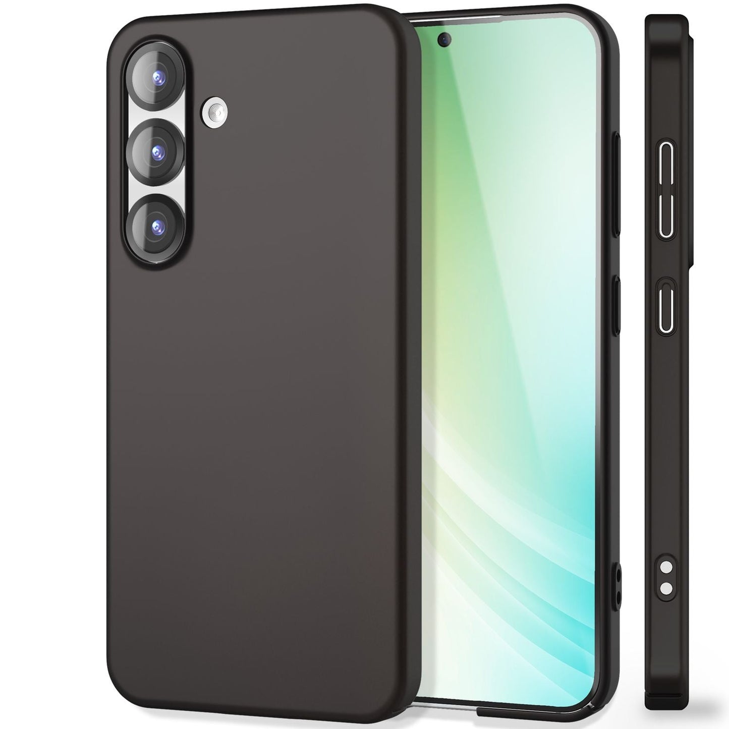 NALIA Ultra Slim Hardcase für Samsung Galaxy S25 Plus – Anti-Fingerabdruck & 0.5mm Dünn – PUREFIT (Matt & Leicht) – Marke aus Berlin