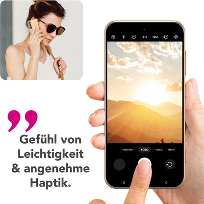 NALIA Ultra Slim Hardcase für Samsung Galaxy S25 Plus – Anti-Fingerabdruck & 0.5mm Dünn – PUREFIT (Matt & Leicht) – Marke aus Berlin