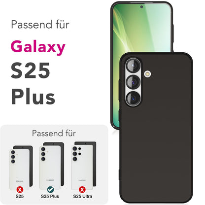 NALIA Ultra Slim Hardcase für Samsung Galaxy S25 Plus – Anti-Fingerabdruck & 0.5mm Dünn – PUREFIT (Matt & Leicht) – Marke aus Berlin