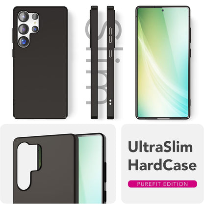 NALIA Ultra Slim Hardcase für Samsung Galaxy S25 Ultra – Anti-Fingerabdruck & 0.5mm Dünn – PUREFIT (Matt & Leicht) – Marke aus Berlin
