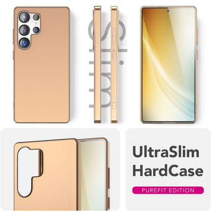 NALIA Ultra Slim Hardcase für Samsung Galaxy S25 Ultra – Anti-Fingerabdruck & 0.5mm Dünn – PUREFIT (Matt & Leicht) – Marke aus Berlin