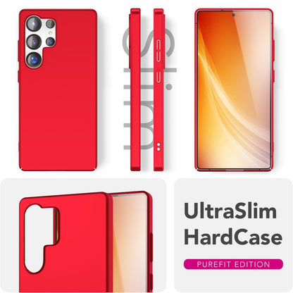 NALIA Ultra Slim Hardcase für Samsung Galaxy S25 Ultra – Anti-Fingerabdruck & 0.5mm Dünn – PUREFIT (Matt & Leicht) – Marke aus Berlin