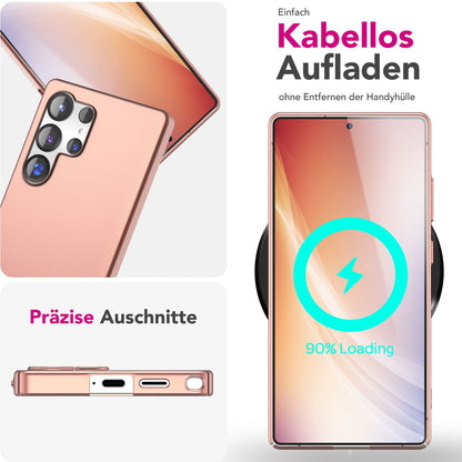 NALIA Ultra Slim Hardcase für Samsung Galaxy S25 Ultra – Anti-Fingerabdruck & 0.5mm Dünn – PUREFIT (Matt & Leicht) – Marke aus Berlin