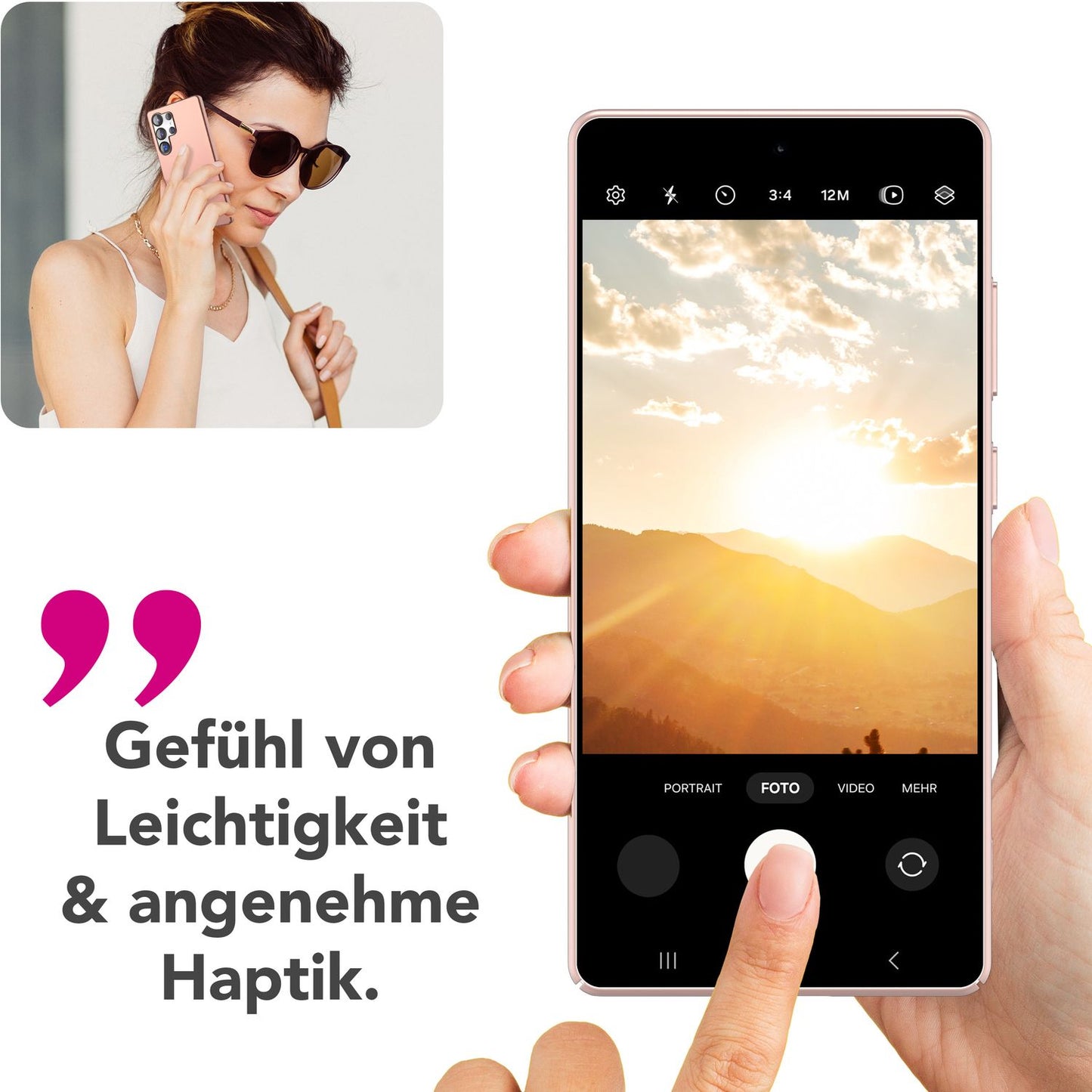 NALIA Ultra Slim Hardcase für Samsung Galaxy S25 Ultra – Anti-Fingerabdruck & 0.5mm Dünn – PUREFIT (Matt & Leicht) – Marke aus Berlin